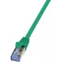 Tīkla kabelis LogiLink 1,5m Cat.6A RJ-45 S/FTP Zaļš