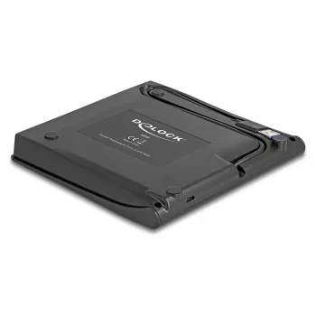 Ārējais HDD korpuss DeLOCK 42636 Melns 5.25 collu Micro SATA 5 Gbit/s