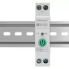 DIN-sliedes WiFi relejs QOLTEC 50881 — komutācijas relejs 63A elektroinstalācijām