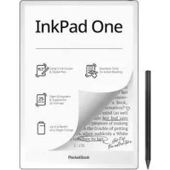 Pocketbook InkPad One DACH versija - Matēti melns - E-grāmatu lasītājs - 32 GB