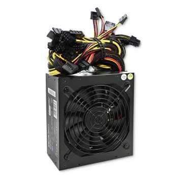 Barošanas bloks QOLTEC Gaming Miner 1600W Gold, 1600 W, ATX, Gold efektivitāte