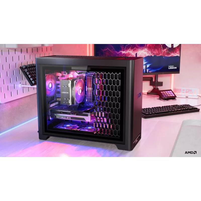 Lenovo Legion T5 30AGB10 galddators (AMD Ryzen 7 7700X, 32 GB DDR5, 512 GB SSD, NVIDIA GeForce RTX 5070, Windows 11 Pro)