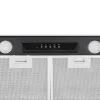 Sienas nosūcējs CATA 02030408 — 492 mm, 645 m³/h, metāla tauku filtri, LED apgaismojums