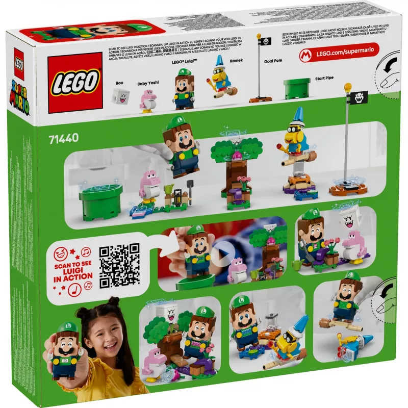 Konstruktors LEGO 71440 Super Mario interaktīvā Luidži figūra
