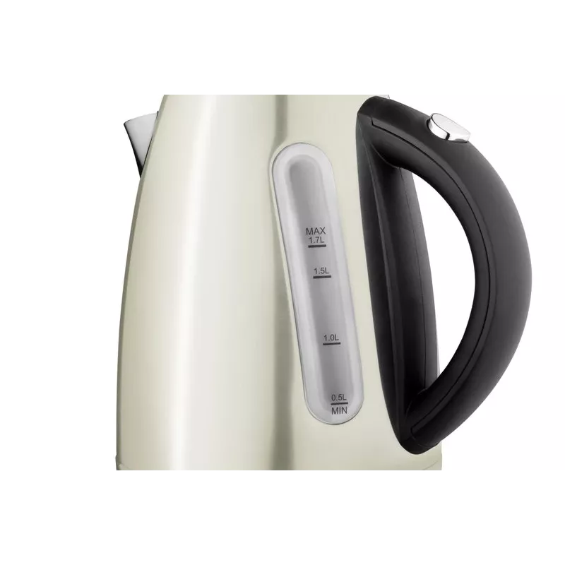 Tējkanna ETA ELA ETA859890070, 2100 W, 1.7 L, nerūsējošais tērauds, krēmkrāsas