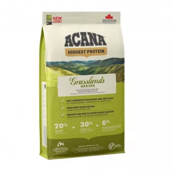 Acana Dog TF Regionals Grasslands 11.4 kg Pieaugušiem Suņiem Pīle, Ola, Zivs, Jērs