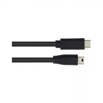 Good Connections USB 2.0 kabelis C-Mini B5pol. melns 5m