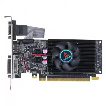 Videokarte BIOSTAR GeForce GT 610 — 2 GB GDDR3, 64 bitu, PCIe x16, 700 MHz
