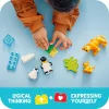 Lego 10442 Savvaļas dzīvnieku ģimenes: Pingvīni un Lauvas