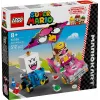 LEGO konstruktors 72038 Super Mario Mario Kart Wario King Buu Huu – figūras un trases elementi