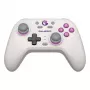 Bezvadu kontrolieris GameSir T4n balts — Bluetooth, ergonomisks dizains