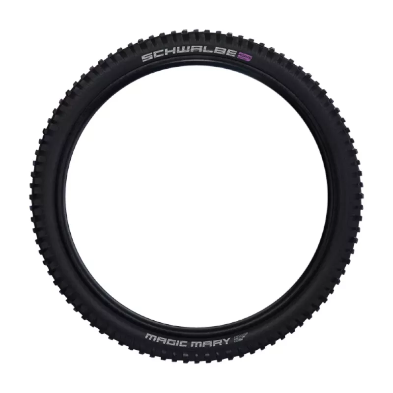 Schwalbe Magic Mary HS 447, 27.5 collu, MTB, Tubeless-Ready riepa, Salokāms karkass, Kalnu, Bezceļu, Melna, Violeta