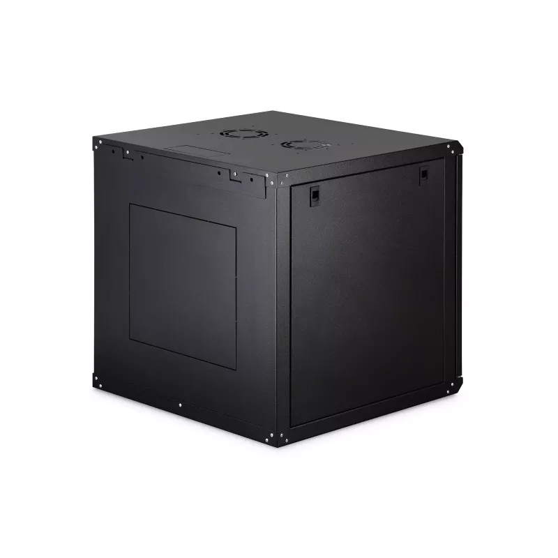 Sienas tīkla skapis DIGITUS Dynamic-N DN-37111 — 12U, 600x600 mm, IP20, atslēgas slēdzene