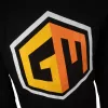 Global Masters Kapuce GM Logo - melna (M)
