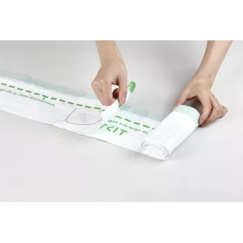 Atkritumu maisiņš automātiskajām kastēm PETKIT saderīgs ar PURA MAX, PURA MAX 2, PUROBOT MAX PRO — Tērauda krāsa