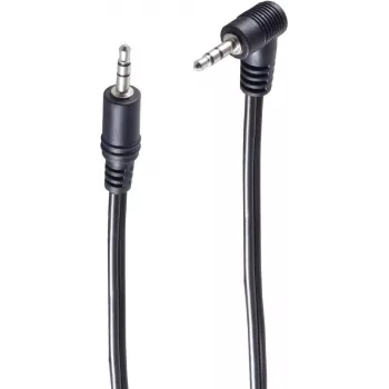 Audio kabelis ShiverPeaks BS30817 1.5m 3.5mm vīrietis-vīrietis melns