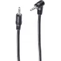 Audio kabelis ShiverPeaks BS30817 1.5m 3.5mm vīrietis-vīrietis melns