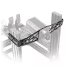 Montāžas kronšteins Asetek SimSports Steel Black 135x535x168mm