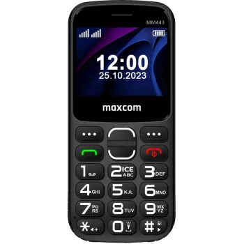 Maxcom Comfort MM443 S ar lādētāju melns