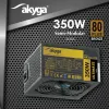 Akyga AK-U4-350 Ultimate 350 W ATX barošanas bloks, 80 PLUS Bronze, aktīvais PFC, 120 mm ventilators