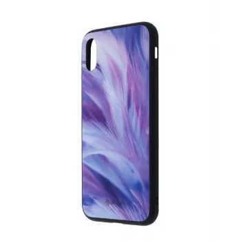Stikla aizsargplēve Tellur Cover Glass ar spalvu rakstu iPhone XS