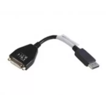 Lenovo 43N9160 DVI-D uz DisplayPort kabelis, melns