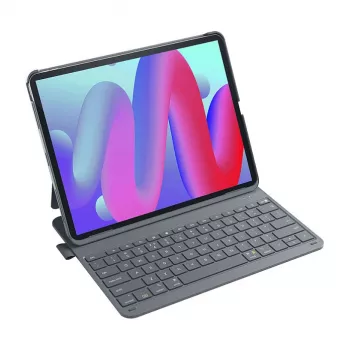 Klaviatūra Inateck BK2007 QWERTY Bluetooth Pelēka Skārienpaliktnis Bezvadu