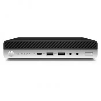 HP EliteDesk 800 G4 Mini PC, atjaunots, Intel Core i5-8500T, 16 GB RAM, 512 GB SSD, Windows 11 Pro