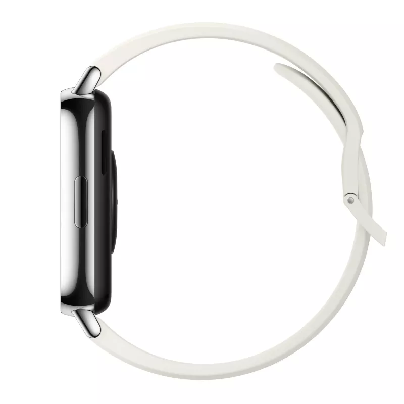 Viedpulkstenis Xiaomi Redmi Watch 5 Lite — 1.96 inch AMOLED, GPS, 470mAh, Zelta korpuss, Balta TPU siksniņa