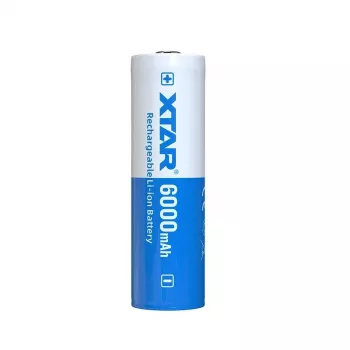 XTAR 21700-6000 Li-ion uzlādējama baterija 21700, 3,6 V, 6000 mAh, ar aizsardzību
