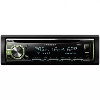 Auto mediju atskaņotājs Pioneer DEH-X6800DAB Melns