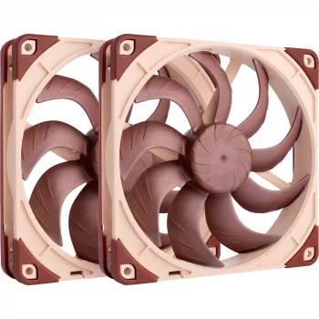Noctua NF-A14x25 G2 PWM Sx2 PP 140mm dubultā ventilatora komplekts