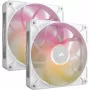 Ventilatoru komplekts Corsair iCUE LINK RX140 MAX RGB 14 cm Balts 2 gab. 300-1600 RPM