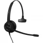 Mono USB austiņas Plusonic 10.1P — vienas auss USB austiņas ar mikrofonu, saderīgas ar Teams un Skype