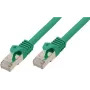Tīkla kabelis zaļš Cat7 S/FTP S/CONN RJ45-RJ45 30m