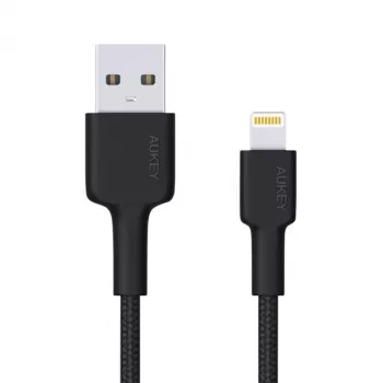 Lightning kabelis AUKEY CB-AL05 1m Melns