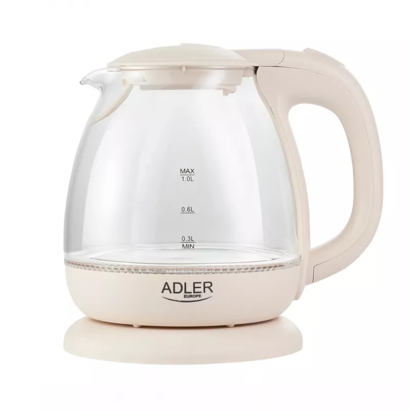 Elektriskā tējkanna Adler AD 1283C 1 L 900 W Krējuma