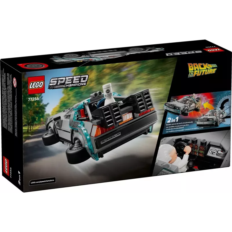 LEGO SPEED CHAMPIONS 77256 Laika mašīna no filmas Atpakaļ nākotnē