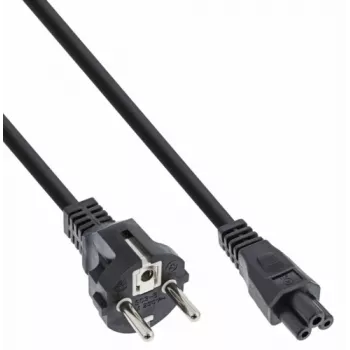 HP 213350-001N Strāvas kabelis Euro CEE 7/4 uz C5 1.8m, Melns