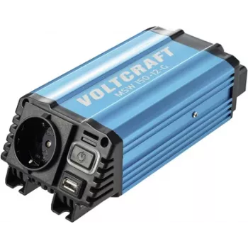Voltcraft MSW 150-12-G invertors 150 W 12 V/DC - 230 V/AC modificēts sinusvilnis (VC-13984525)