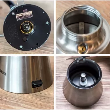 Kafijas automāts ROMMELSBACHER EKO 366/E Elpresso deLuxe, espreso kafijas pagatavošanai