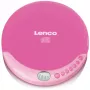 Pārnēsājams CD atskaņotājs Lenco CD-011 Rozā
