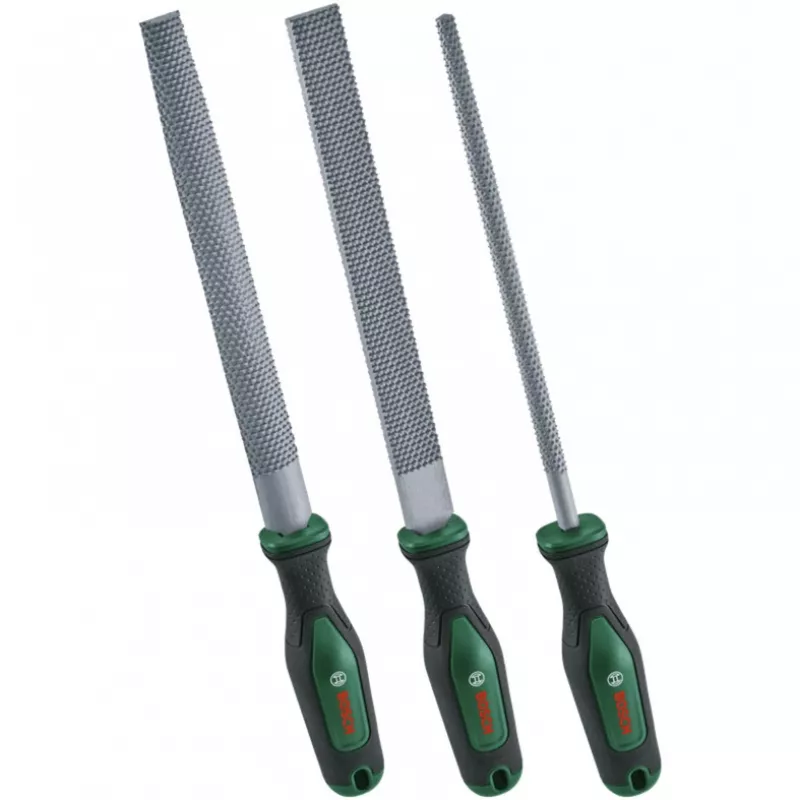 Bosch Holzraspel-Set, 3 daļu koka raspju komplekts