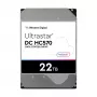 3.5 collu SAS cietais disks Western Digital Ultrastar DH HC570 22 TB, 12 Gbit/s, 7200 RPM, 512 MB kešatmiņa