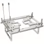 Mini benchtable korpuss Streacom BC1 Mini V2 sudraba — kompakts atvērta rāmja korpuss