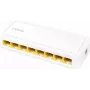 LogiLink tīkla slēdzis - 8 x RJ45 porti - Gigabit - plastmasas korpuss - balts