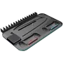 Dzesēšanas statīvs CANYON CS-51 RGB PS5 Slim melns ar divu kontrolieru uzlādi