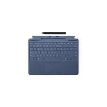 Microsoft Surface Pro tastatūra ar Slim Pen QWERTZ Vācu Zilā krāsā