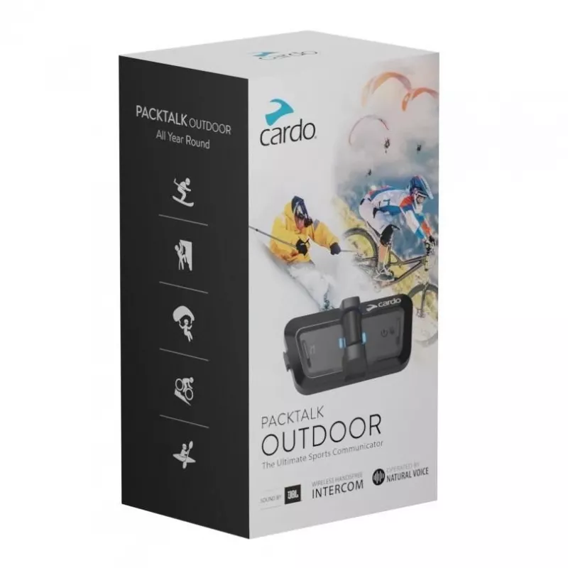 Motocikla interkomats CARDO PACKTALK OUTDOOR SINGLE