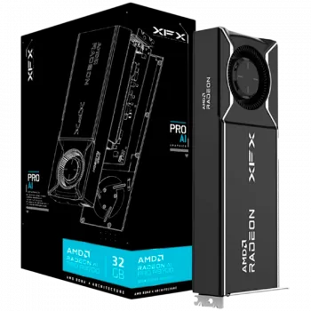 Grafikas karte XFX AMD Radeon AI PRO R9700, 32GB GDDR6
